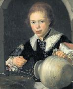 unknow artist The Boy with the Bird Germany oil painting artist